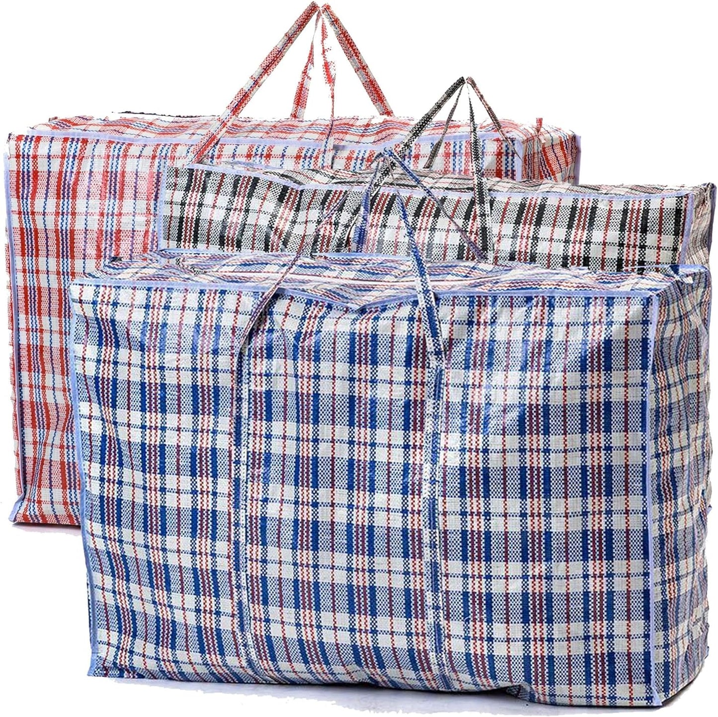 Strong and Durable Laundry Bags - Pack of 5, 80cm x 60cm - Ideal for Laundry, Moving, Shopping, Storage