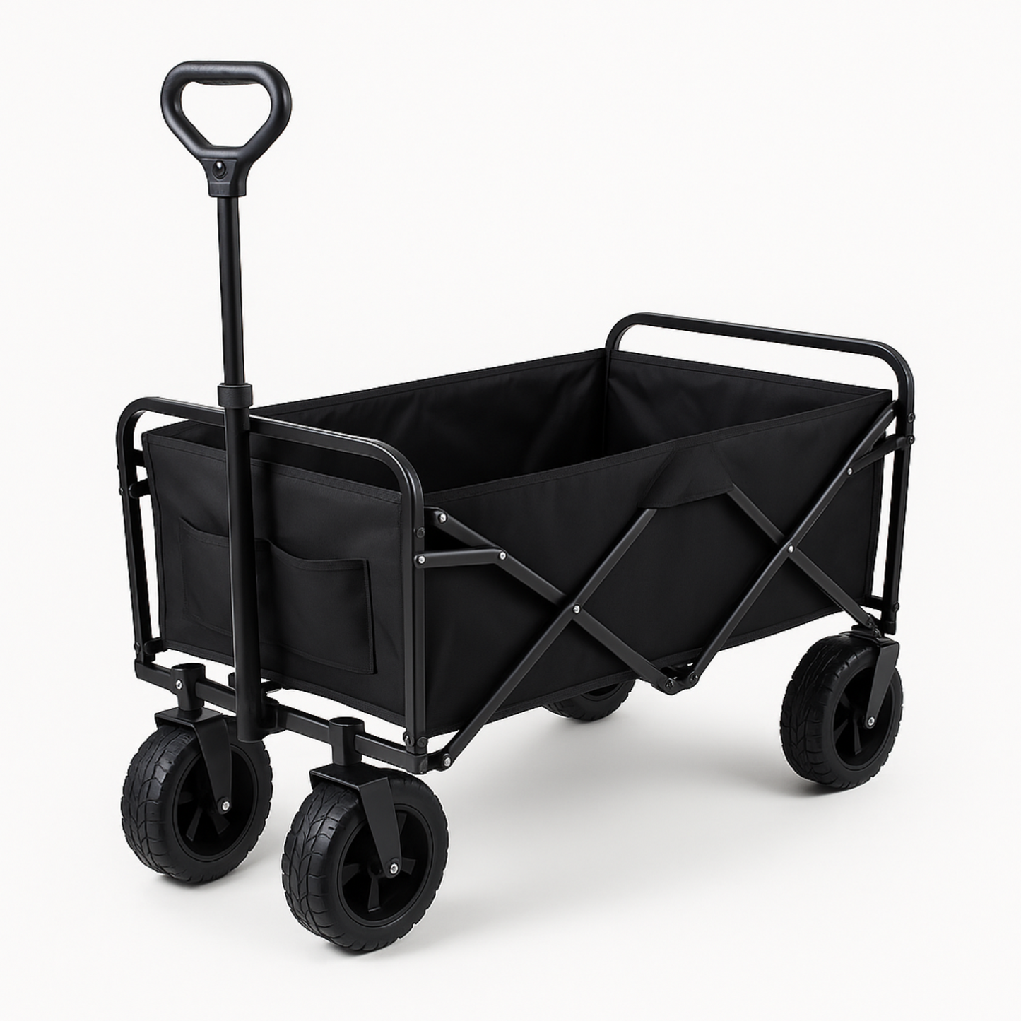VIROSA 200L Wagon Trolley with Thick Tyres – Heavy Duty Foldable Utility Cart