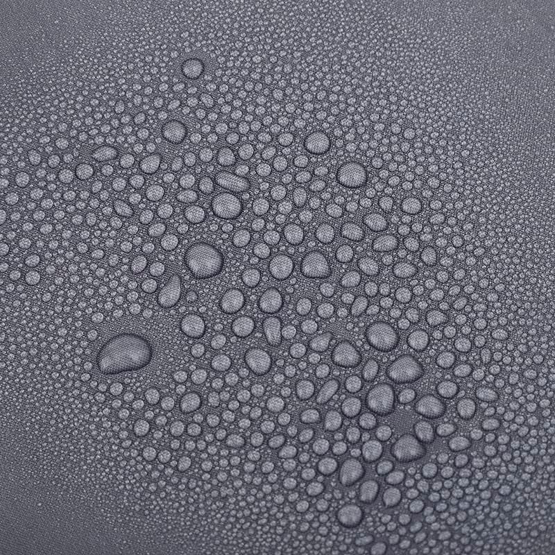 Grey Shower Curtain 180x180cm - Mildew Resistant, Water Repellent, Polyester Fabric