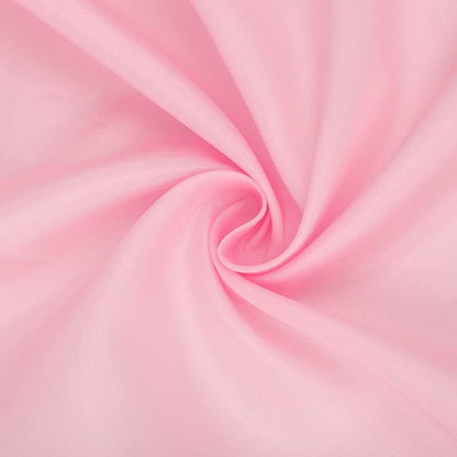 Light Pink Shower Curtain - Anti-Mould, Mildew Resistant | Size 180x180 cm (71 x 71 Inch) | Water Repellent Polyester Fabric