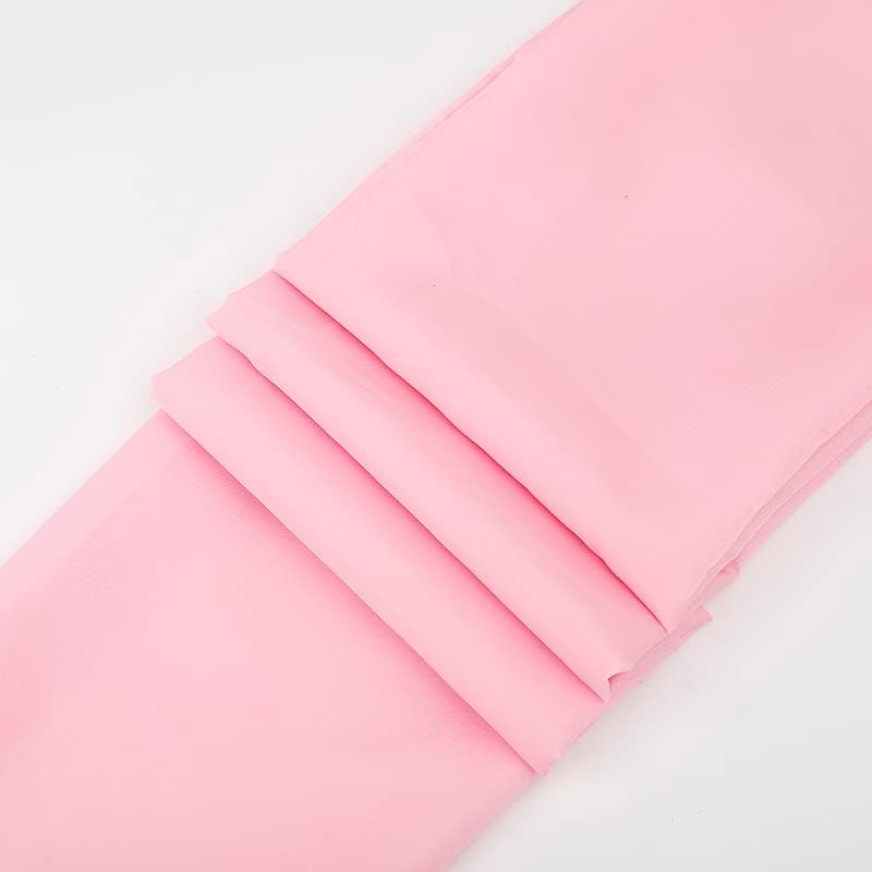 Light Pink Shower Curtain - Anti-Mould, Mildew Resistant | Size 180x180 cm (71 x 71 Inch) | Water Repellent Polyester Fabric