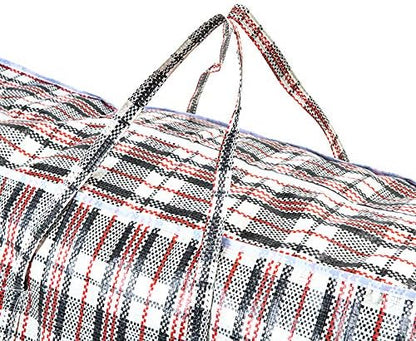 Pack of 5 Large Laundry Bags - Ideal for Laundry, Moving, Shopping, Storage - 60x50x25 cm
