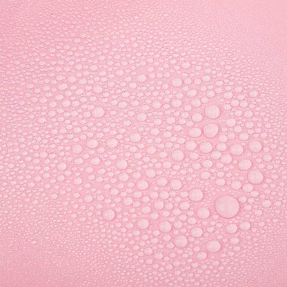 Light Pink Shower Curtain - Anti-Mould, Mildew Resistant | Size 180x180 cm (71 x 71 Inch) | Water Repellent Polyester Fabric