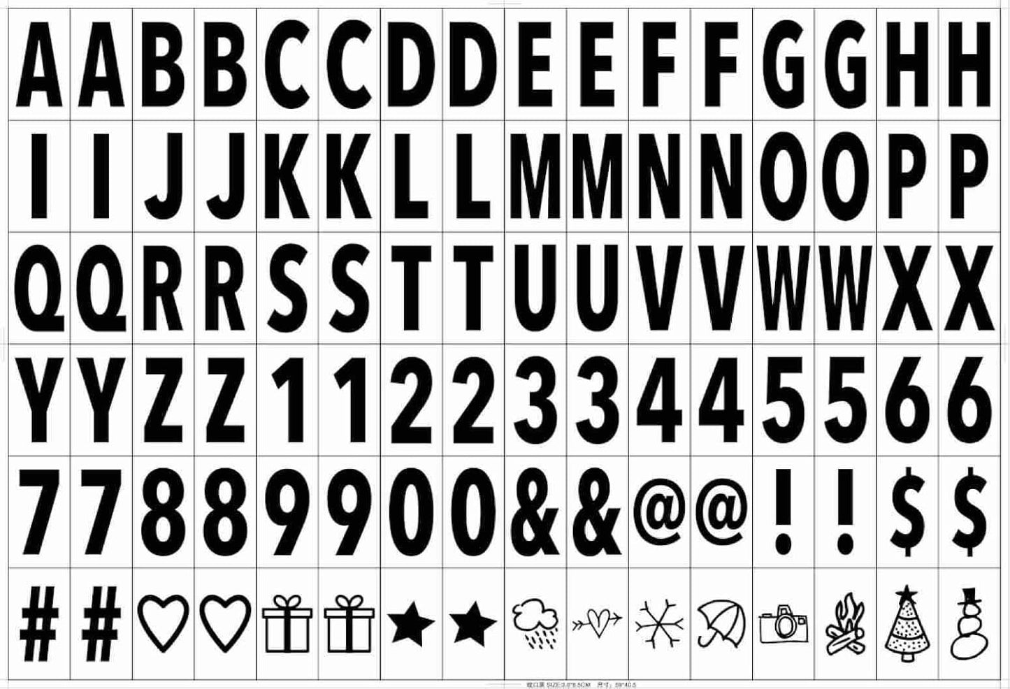 VIROSA Cinema LED Light Box Sign – A4 Marquee Lightbox Set with 96 Letters, Numbers & Emojis – USB Powered – Stylish Decorative Light Up Box for Home, Bars, Photoshoots & Gifts