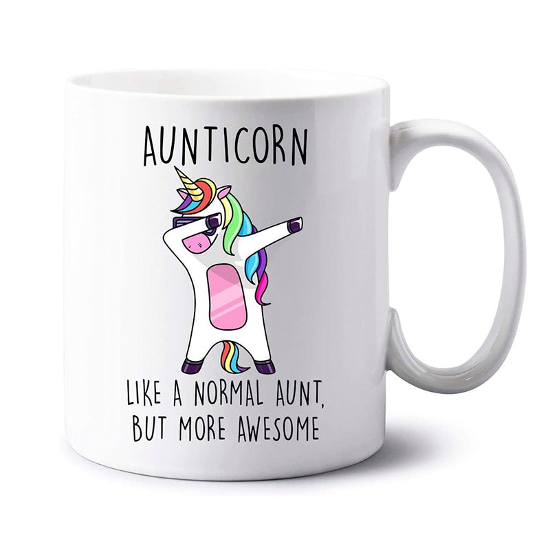 Aunticorn Mug Auntie Unicorn Aunt Aunty Funny Mug Present