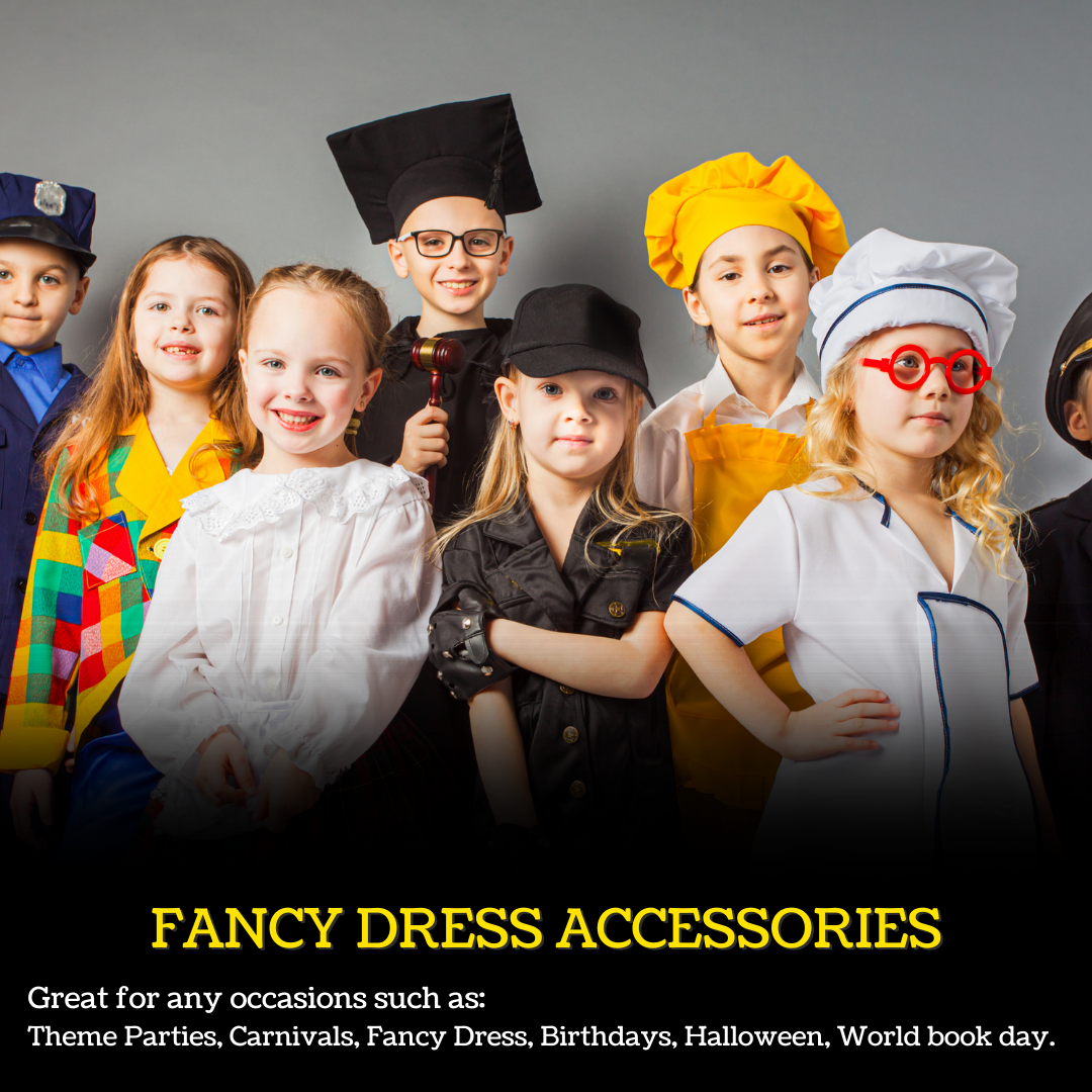 VIROSA Wizard School Boy 3pc Fancy Dress Set – Includes Tie, Glasses & Wand – Kids Magician Costume for World Book Day, Halloween, Parties & School Events – Unisex Cosplay Outfit