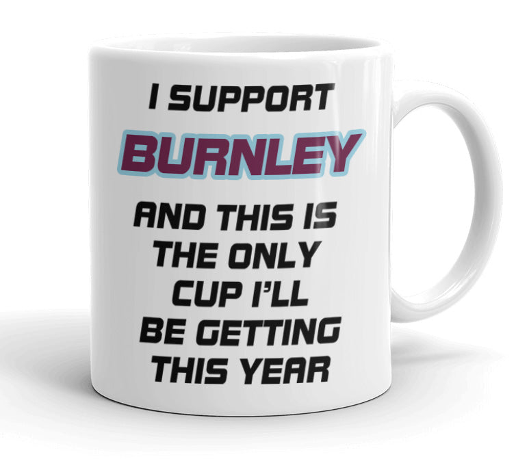 VIROSA Funny Football Mug – “Only Cup I’ll Be Getting” – Gift for Fans of 71 Football Clubs (11oz)