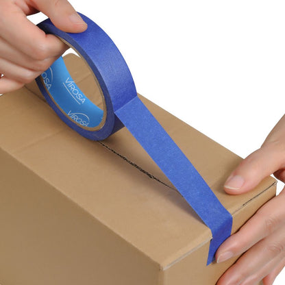 VIROSA Blue Masking Tape – 2 Rolls, 5 Rolls, 10 Rolls