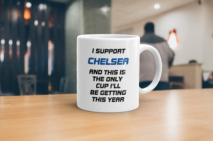 VIROSA Funny Chelsea FC Mug – Gift for Dad, Friend, Colleague