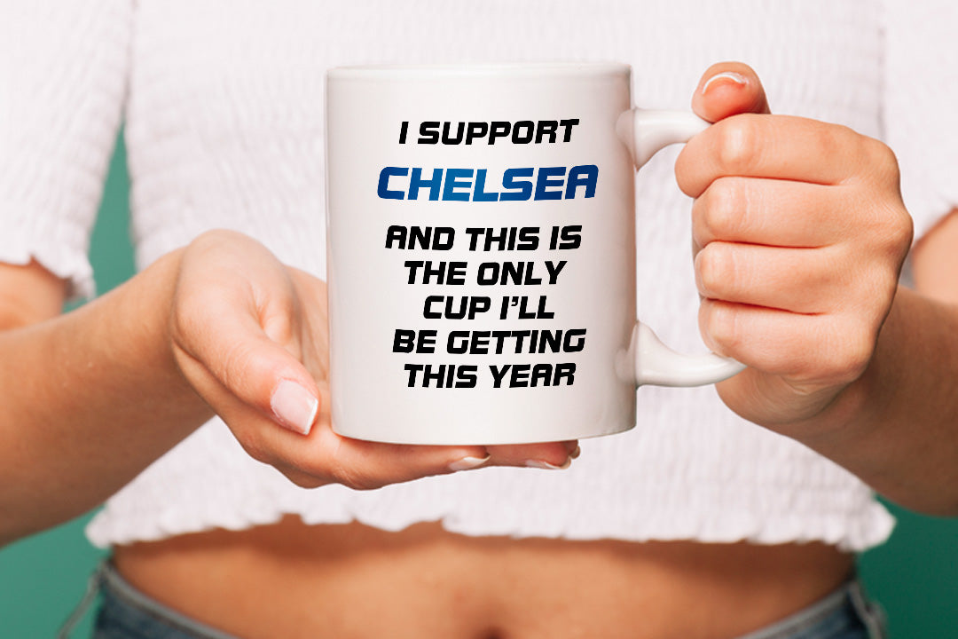 VIROSA Funny Chelsea FC Mug – Gift for Dad, Friend, Colleague