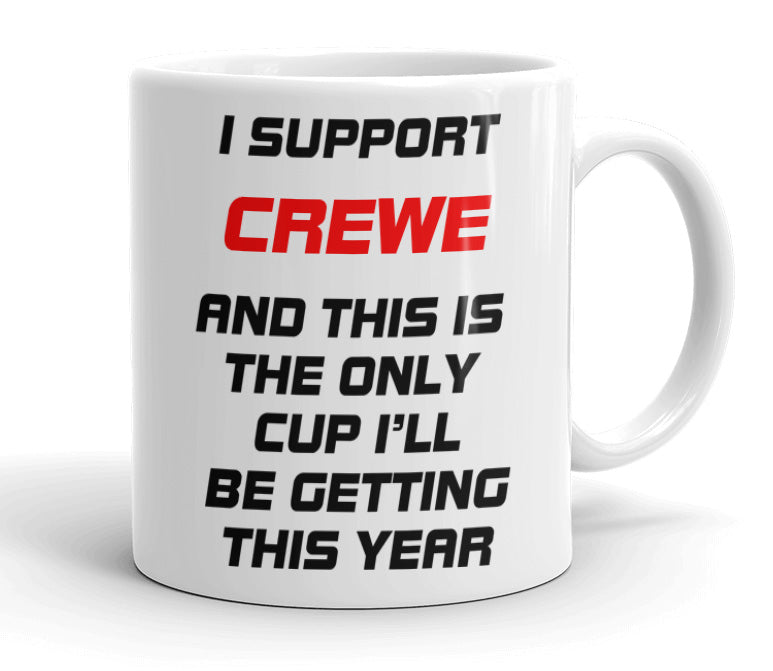 VIROSA Funny Football Mug – “Only Cup I’ll Be Getting” – Gift for Fans of 71 Football Clubs (11oz)