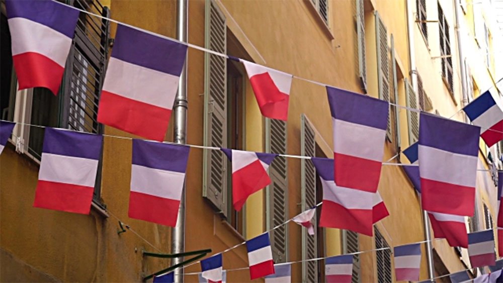 MEGA VALUE France Flag Bunting – 36ft (11m) Long with 36 Flags – French Tricolor Banner for Bastille Day, World Cup, Olympics, Parties & Outdoor Celebrations
