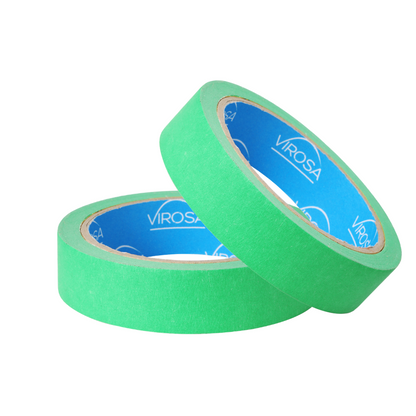 VIROSA Green Masking Tape 2 Rolls, 5 Rolls, 10 Rolls