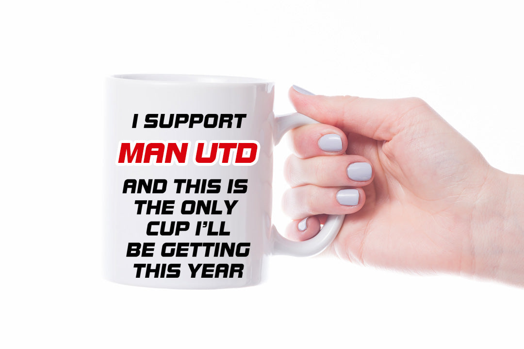 VIROSA Funny Man Utd Mug – Gift for Dad, Friend, Colleague