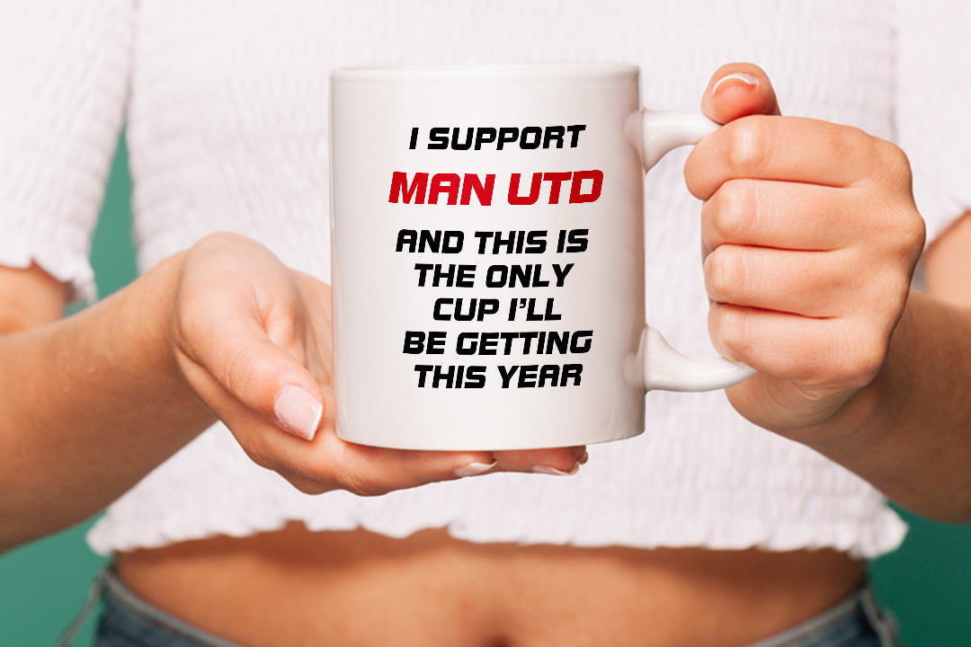 VIROSA Funny Man Utd Mug – Gift for Dad, Friend, Colleague