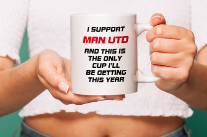 VIROSA Funny Man Utd Mug – Gift for Dad, Friend, Colleague