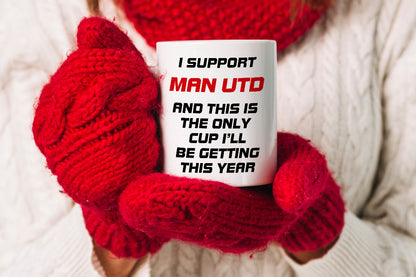 VIROSA Funny Man Utd Mug – Gift for Dad, Friend, Colleague