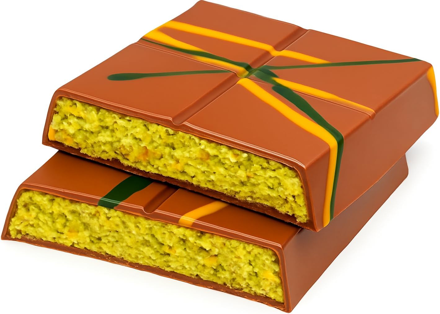 Dubai Chocolate Bar – Pistachio Kunafa 200g | Authentic UAE Import | Viral Cream-Filled Milk Chocolate with Kadayif Kataifi | Gourmet Gift Snack for Kids, Family & Friends – Pack of 1