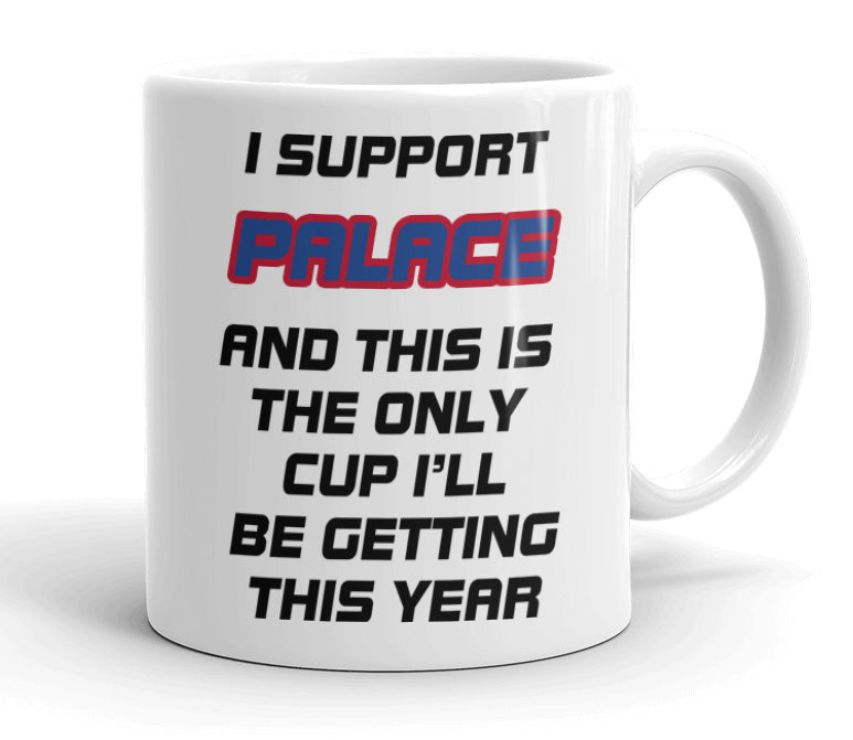 VIROSA Funny Football Mug – “Only Cup I’ll Be Getting” – Gift for Fans of 71 Football Clubs (11oz)