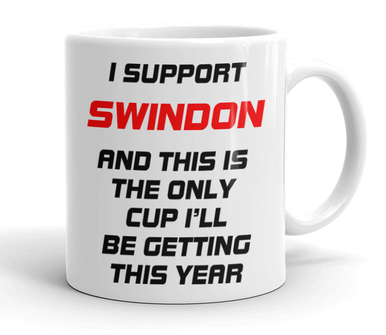 VIROSA Funny Football Mug – “Only Cup I’ll Be Getting” – Gift for Fans of 71 Football Clubs (11oz)