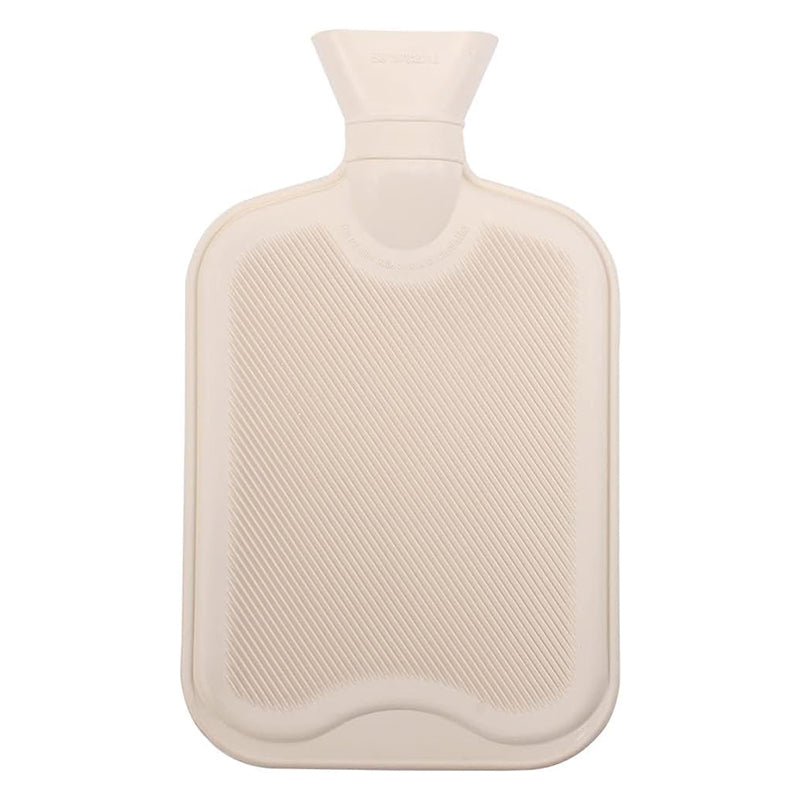 Hot Water Bottle with Premium Cozy Fluffy Cover - Relief from Back, Neck, and Leg Muscle Pain and Cramps