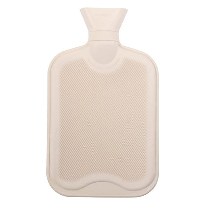 Hot Water Bottle with Premium Cozy Fluffy Cover - Relief from Back, Neck, and Leg Muscle Pain and Cramps