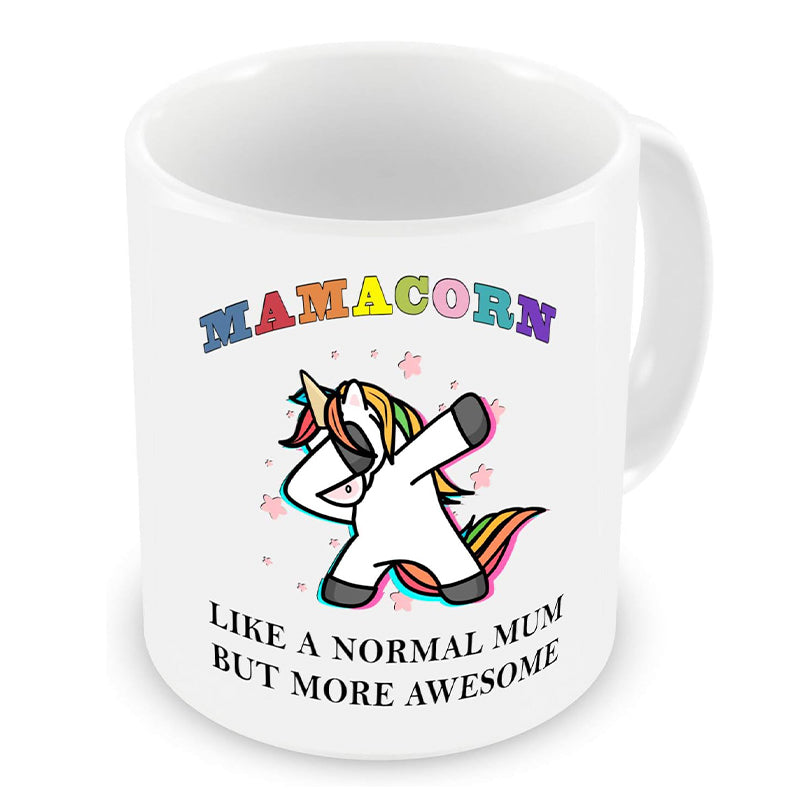 Mamacorn Mug: Like a Normal Mom, But More Awesome - Perfect Gift for Mother's Day