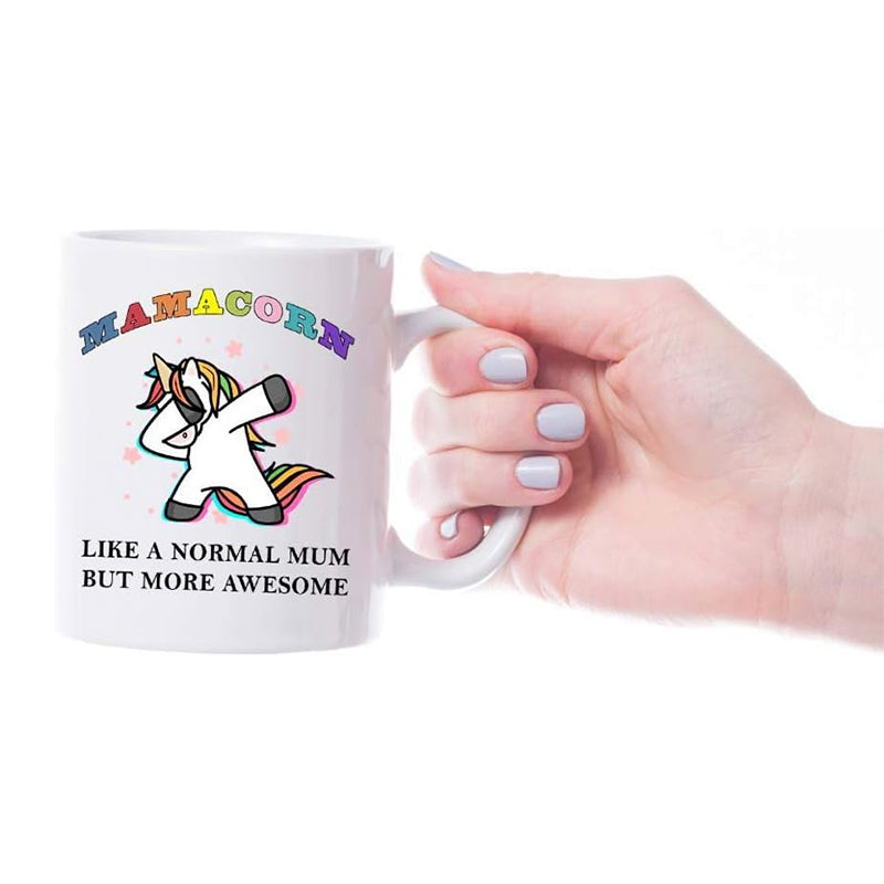 Mamacorn Mug: Like a Normal Mom, But More Awesome - Perfect Gift for Mother's Day