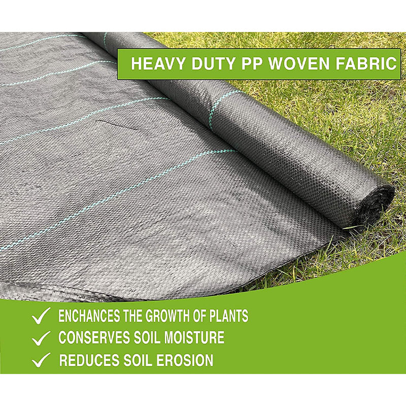 Heavy Duty Weed Membrane - UV Stabilized Weed Control Fabric (2M x 10M)