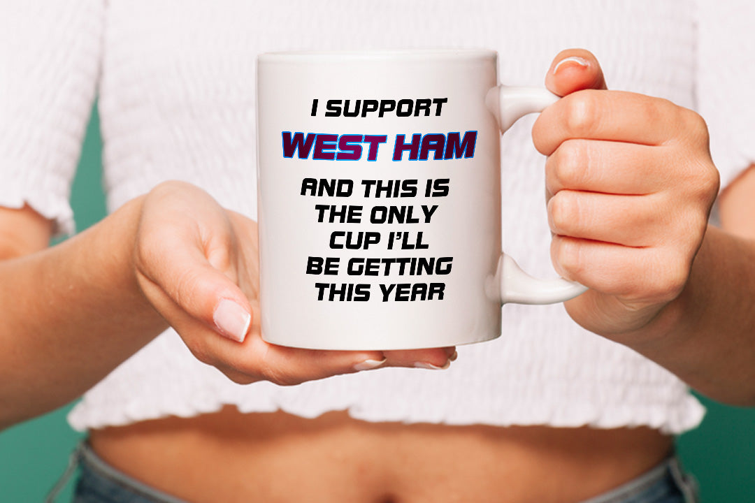 VIROSA Funny west Ham FC Mug – Gift for Dad, Friend, Colleague