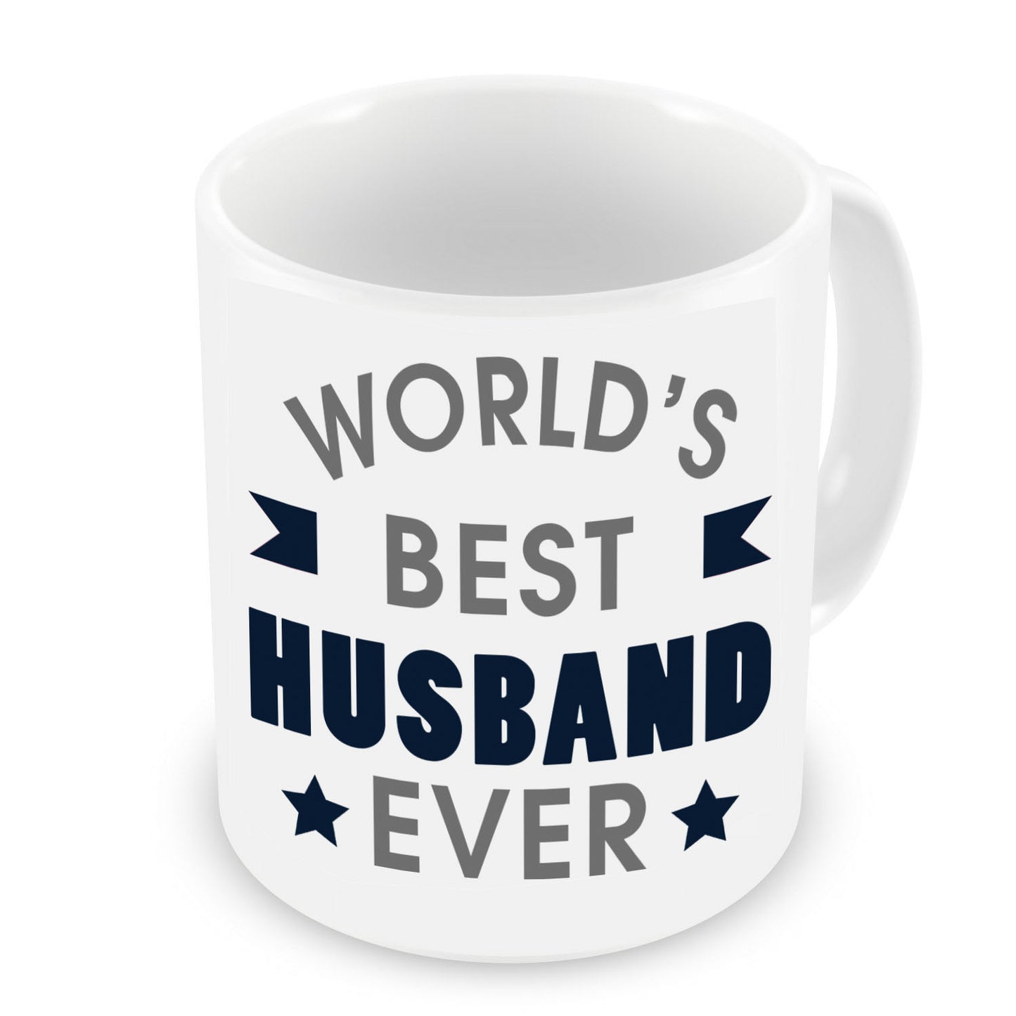 VIROSA Funny Husband Mug – World’s Best Husband Ever – Sarcastic Gift for Him from Wife – Anniversary, Valentine’s Day, Christmas or Birthday Present – 11oz White Ceramic Coffee Cup