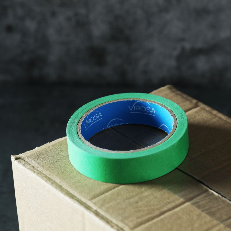 VIROSA Green Masking Tape 2 Rolls, 5 Rolls, 10 Rolls