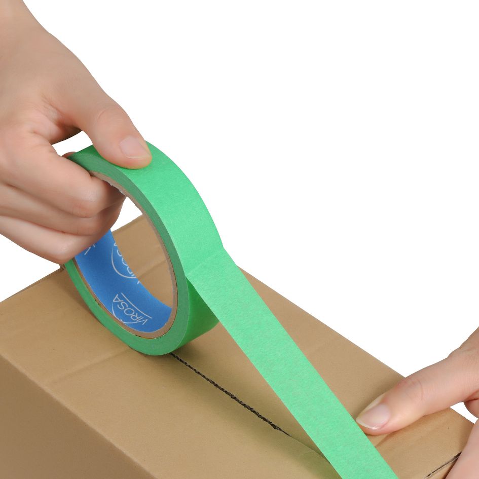 VIROSA Green Masking Tape 2 Rolls, 5 Rolls, 10 Rolls