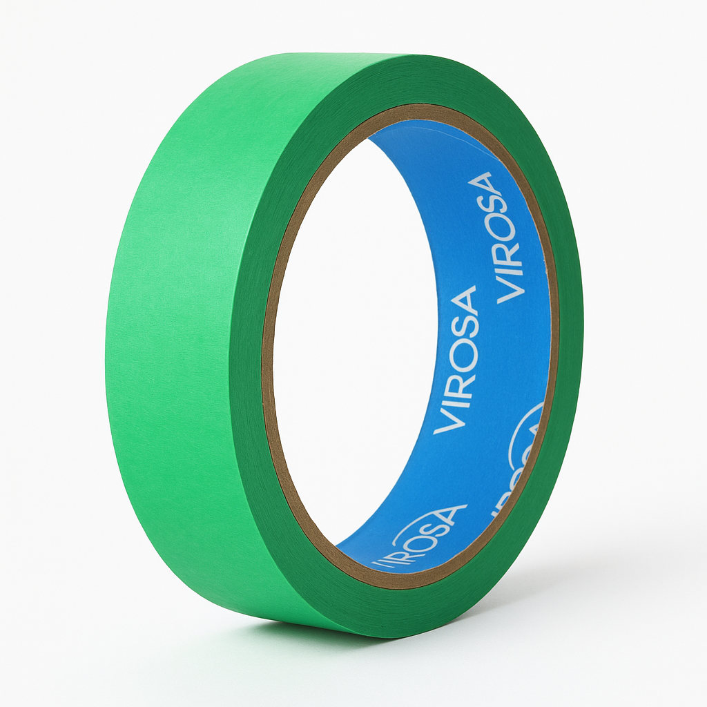 VIROSA Green Masking Tape 2 Rolls, 5 Rolls, 10 Rolls