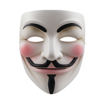 VIROSA Anonymous V for Vendetta Mask Set – Halloween & World Book Week Costume Kit for Adults & Teens